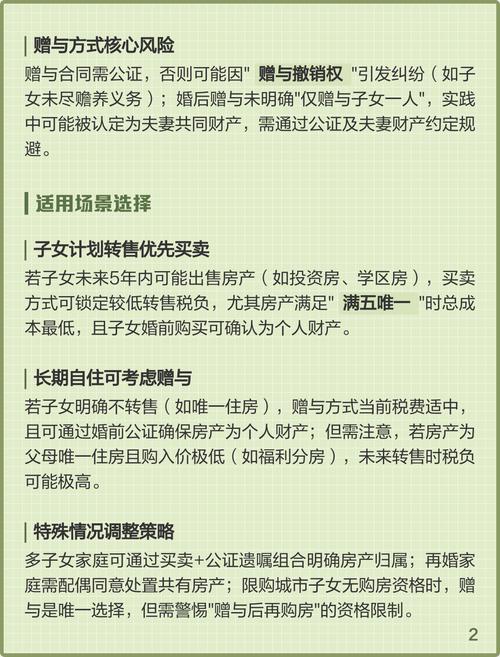 父母房产过户子女 买卖与赠与的深度解析